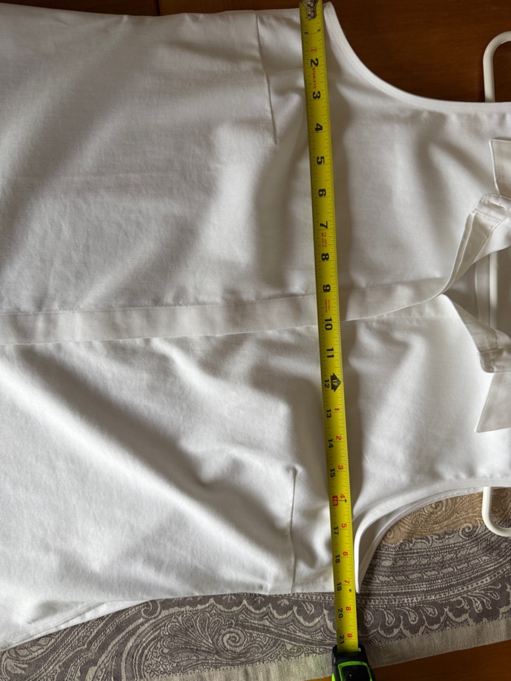 Chico's Classic White No Iron Sleeveless Blouse - Picture 6 of 6